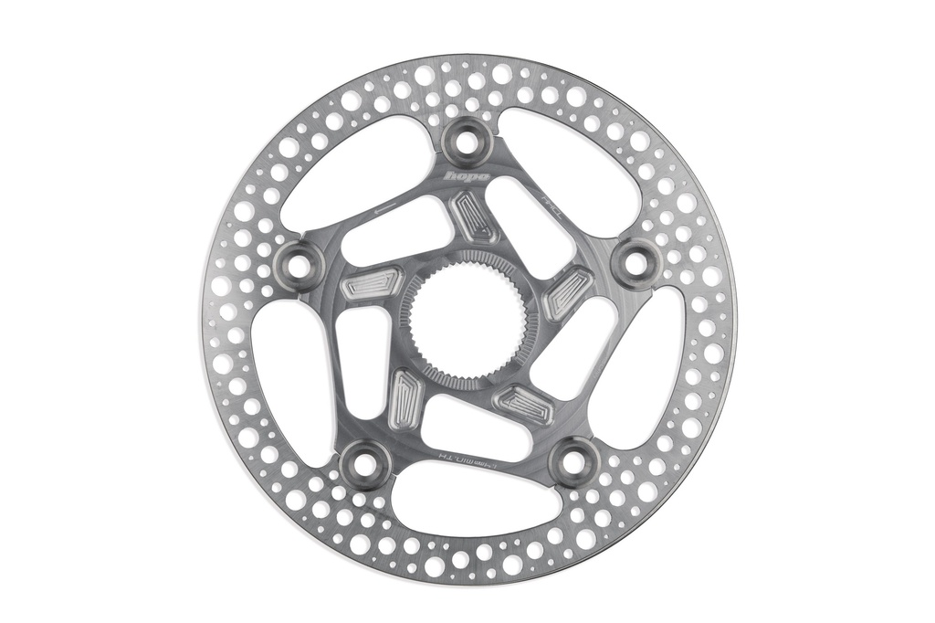 [HBSP394160CLS] Hope RX centre lock disc - 160mm - silver