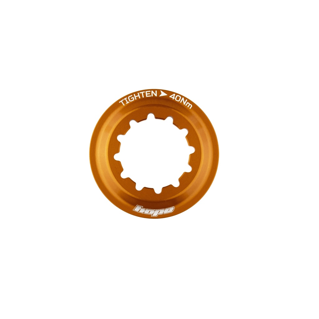 Hope Centre Lock Disk Lockring - orange