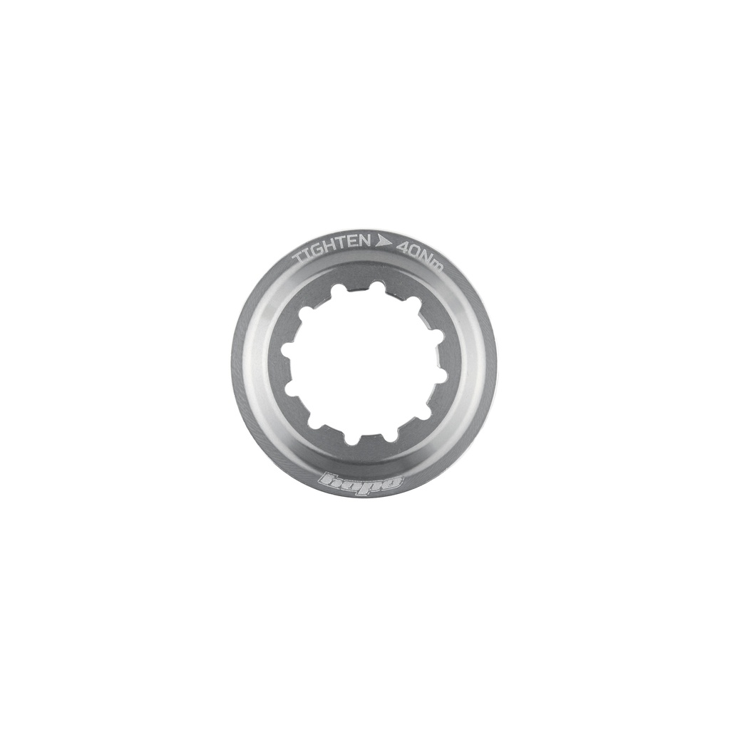 Hope Centre Lock Disk Lockring - silver