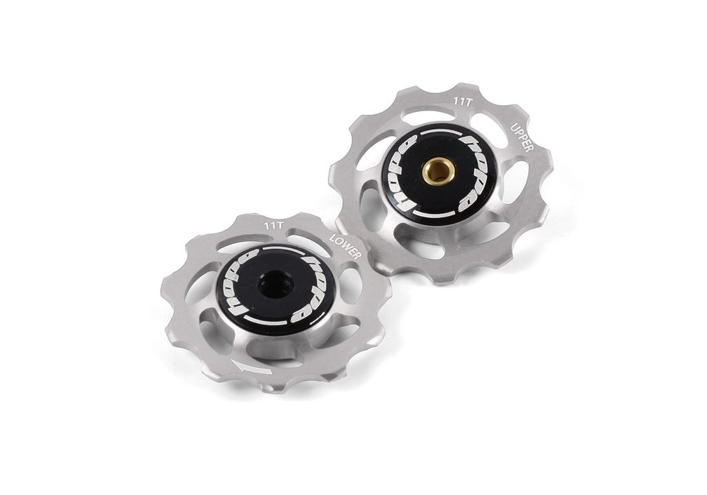 Hope 11 tooth Jockey Wheels (pair) - Silver