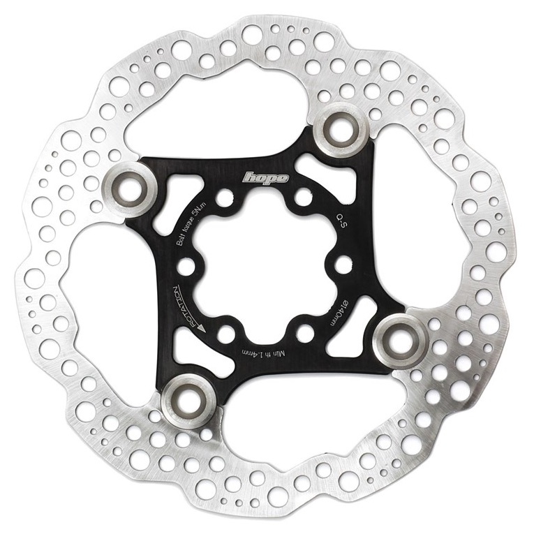 [HBSP3301406FN] Hope Floating Rotor- 6 bolt - 140mm - Black