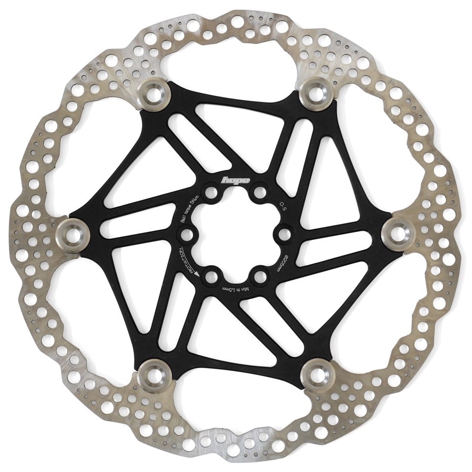 [HBSP3302056FN] Hope Floating Rotor- 6 bolt - 205mm - Black
