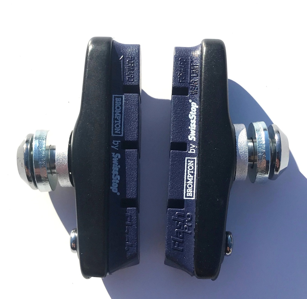 [QE-BRPADA] Brompton brake pads AND holders - by SwissStop