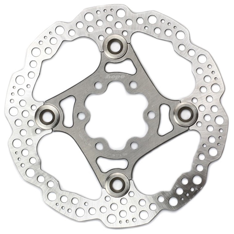 [HBSP3301406FS] Hope Floating Rotor- 6 bolt - 140mm - Silver