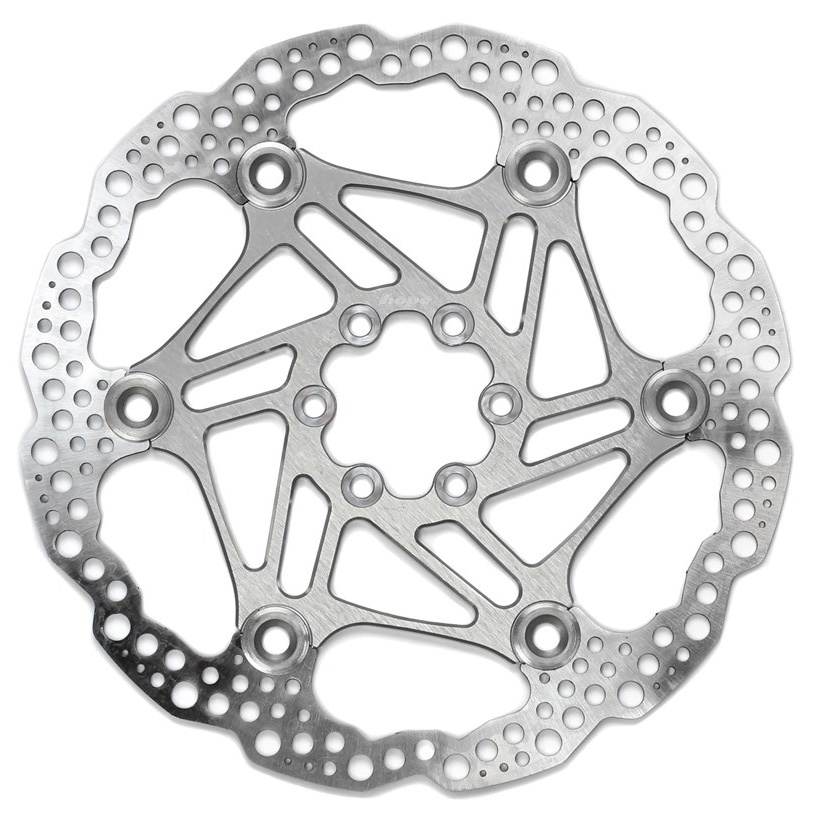 Hope Floating Rotor- 6 bolt - 183mm - Silver