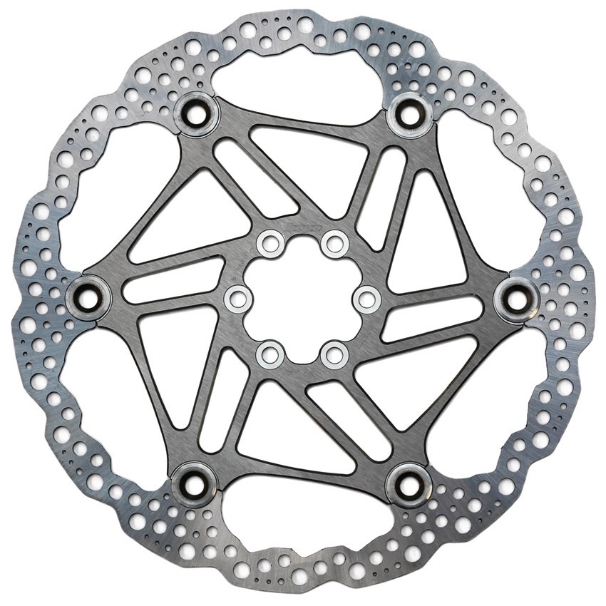 [HBSP3302006FS] Hope Floating Rotor- 6 bolt - 200mm - Silver