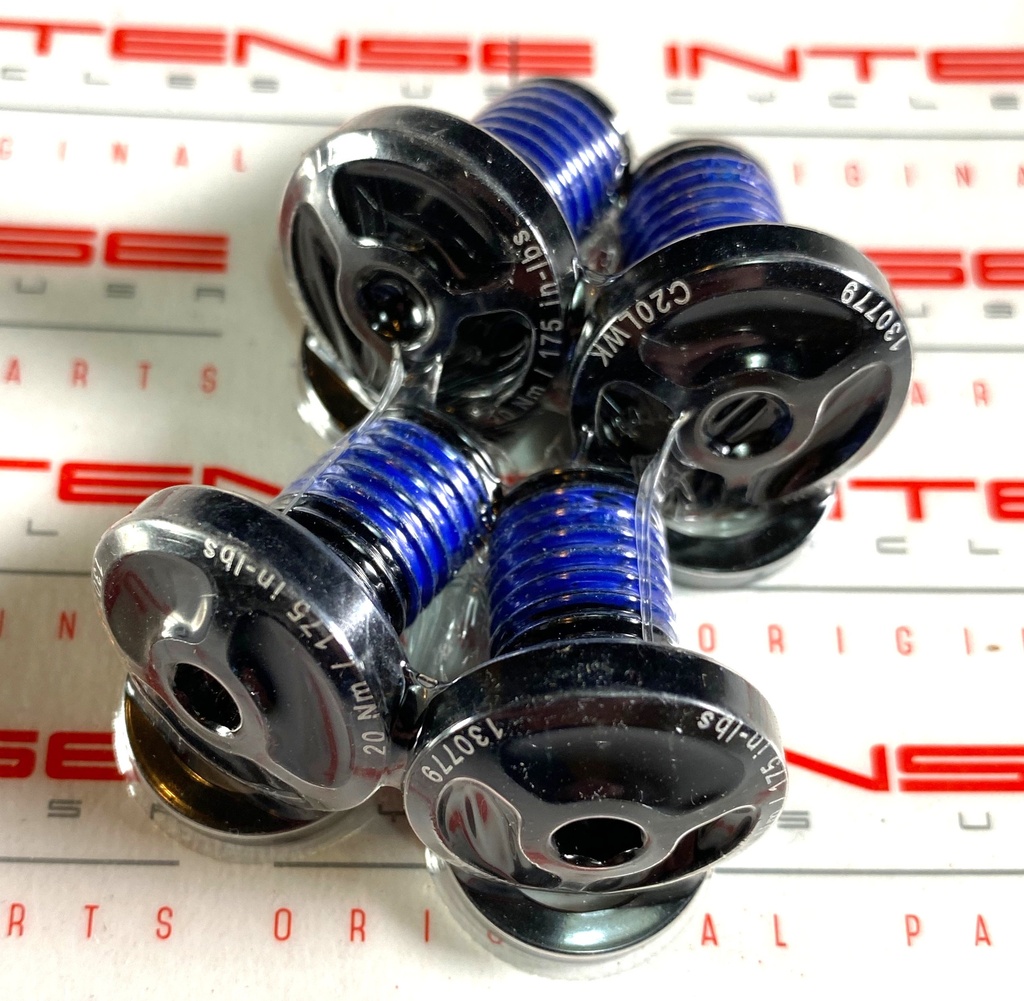 Intense Upper Link Hardware Kit (Alloy 2008 - 2014) containing coarse shoulder bolts