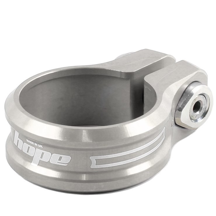 Hope bolted seat clamp - 30mm - Silver