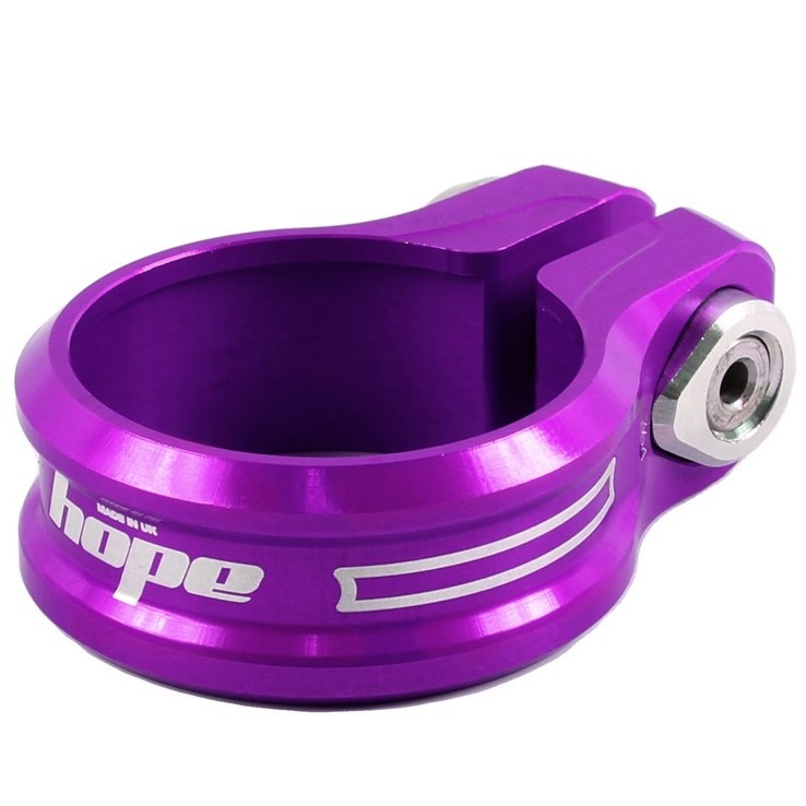 [SCPUB28.6] Hope bolted seat clamp - 28.6mm - Purple