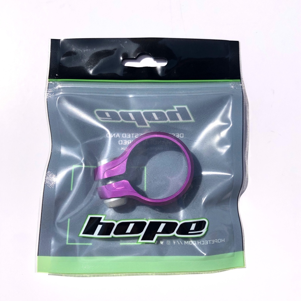 [SCBST385PU] Hope bolted seat clamp - 38.5mm - Purple