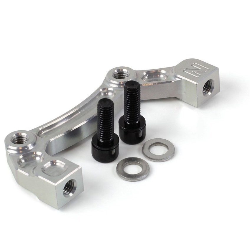 [HBMNS] Hope Mount N-Post Caliper to IS R-180 Silver