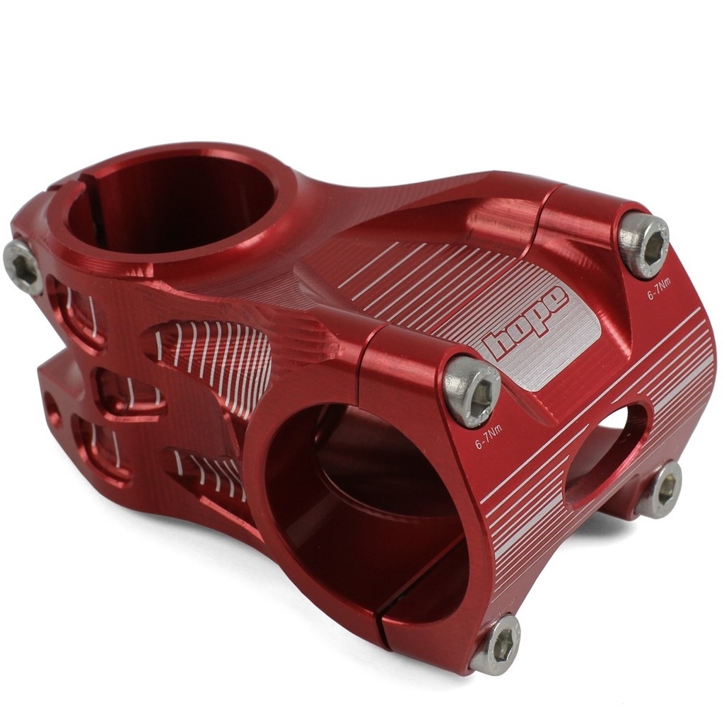 [ST0050OR] Hope A/M Stem 0 degree 50mm 31.8mm diameter - Red