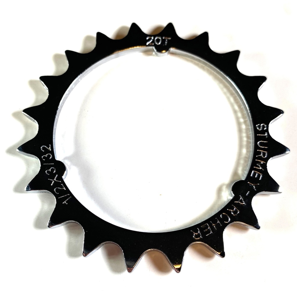 Sturmey Archer sprocket 20T 3/32 inch flat - HSL897