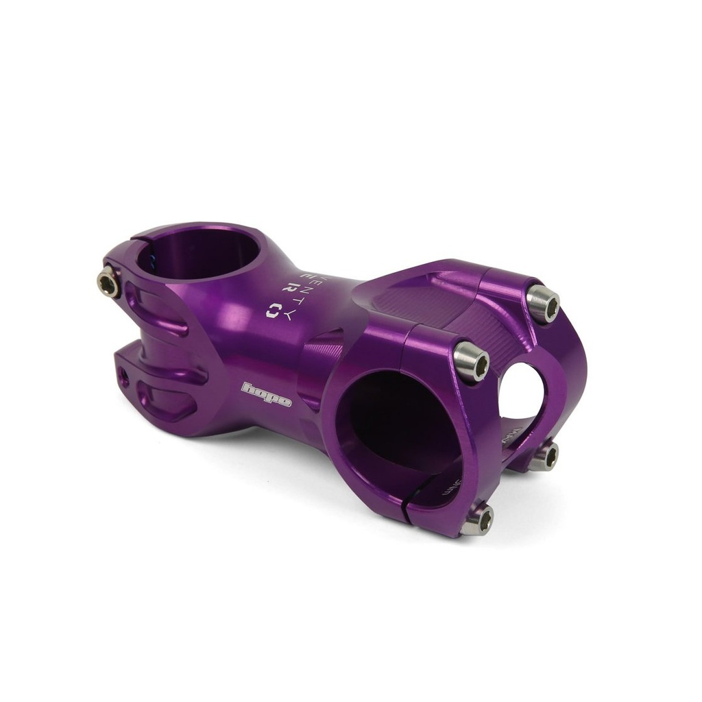 Hope XC Stem 0 degree 70mm 31.8mm diameter - Purple