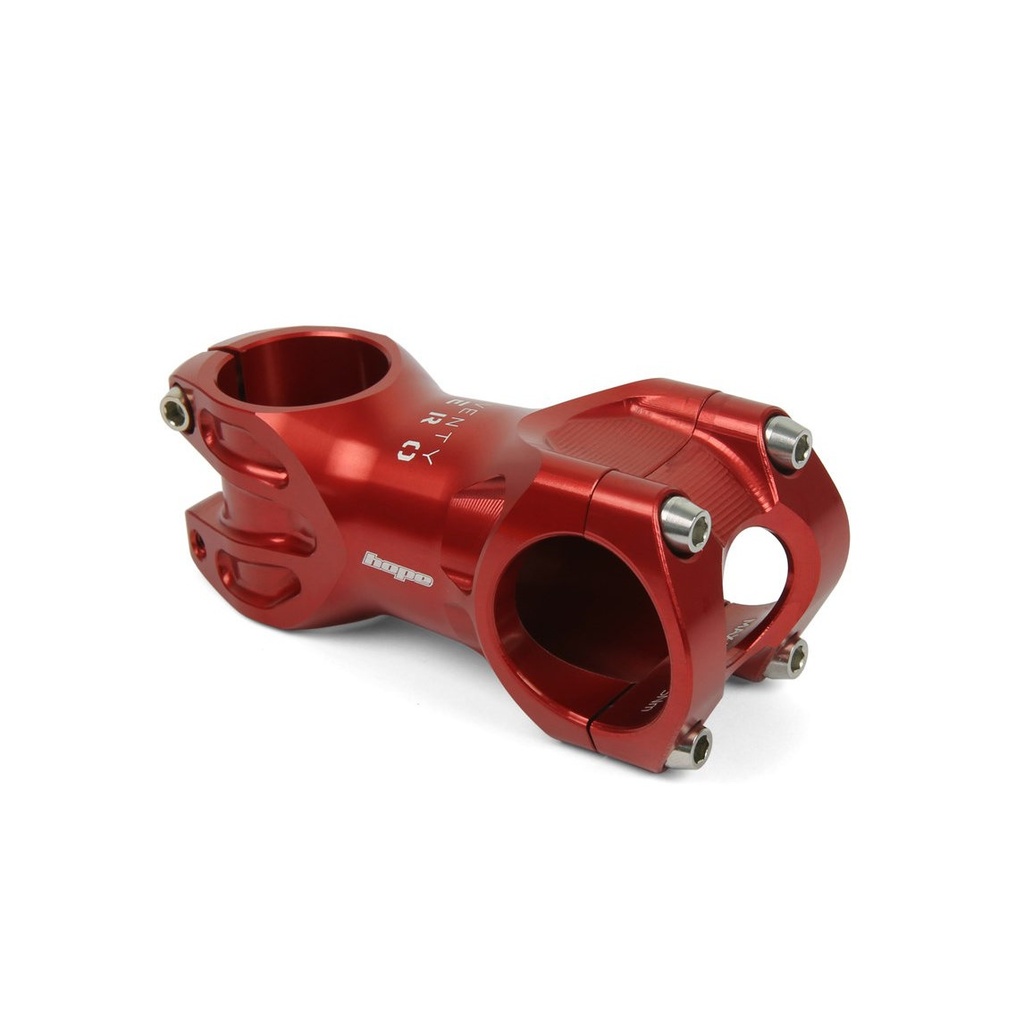 Hope XC Stem 0 degree 70mm 31.8mm diameter - Red