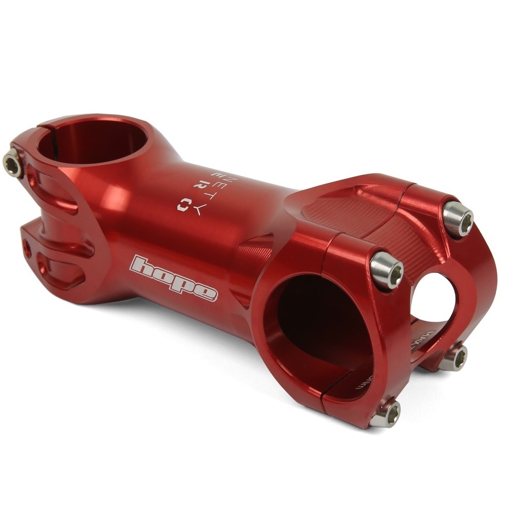 [STXC0090R] Hope XC Stem 0 degree 90mm 31.8mm diameter - Red