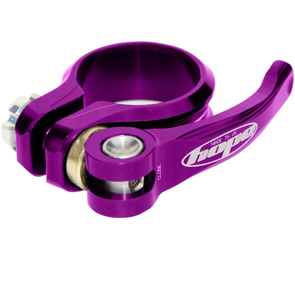 [SCPUQR36.4] Hope seat post clamp - quick release - 36.4mm - Purple