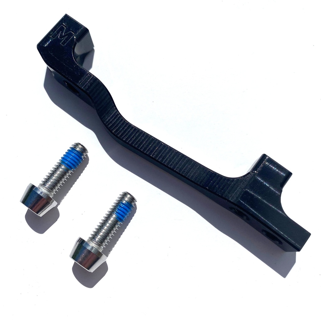 Hope Brake Adapter Mount M - Post 160 to Post 200 - Black