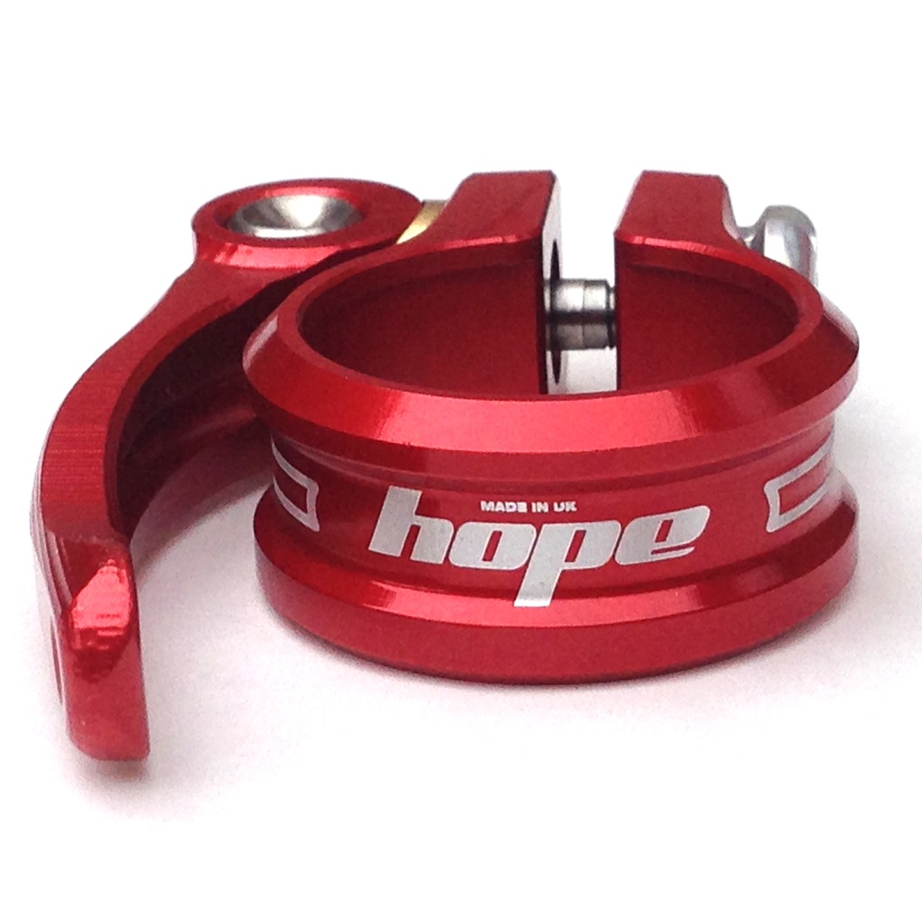 [SCRQR38.5] Hope seat clamp - quick release - 38.5mm - Red