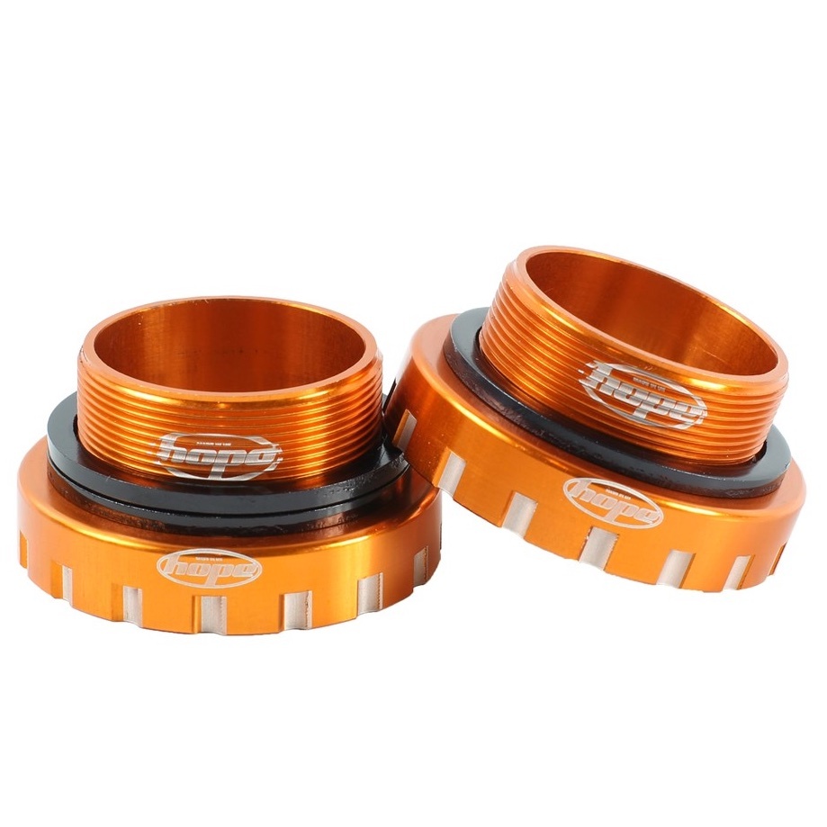[BBSS30C] Hope Threaded 30mm Bottom Bracket BSA 68/73/83/100/120mm - Orange