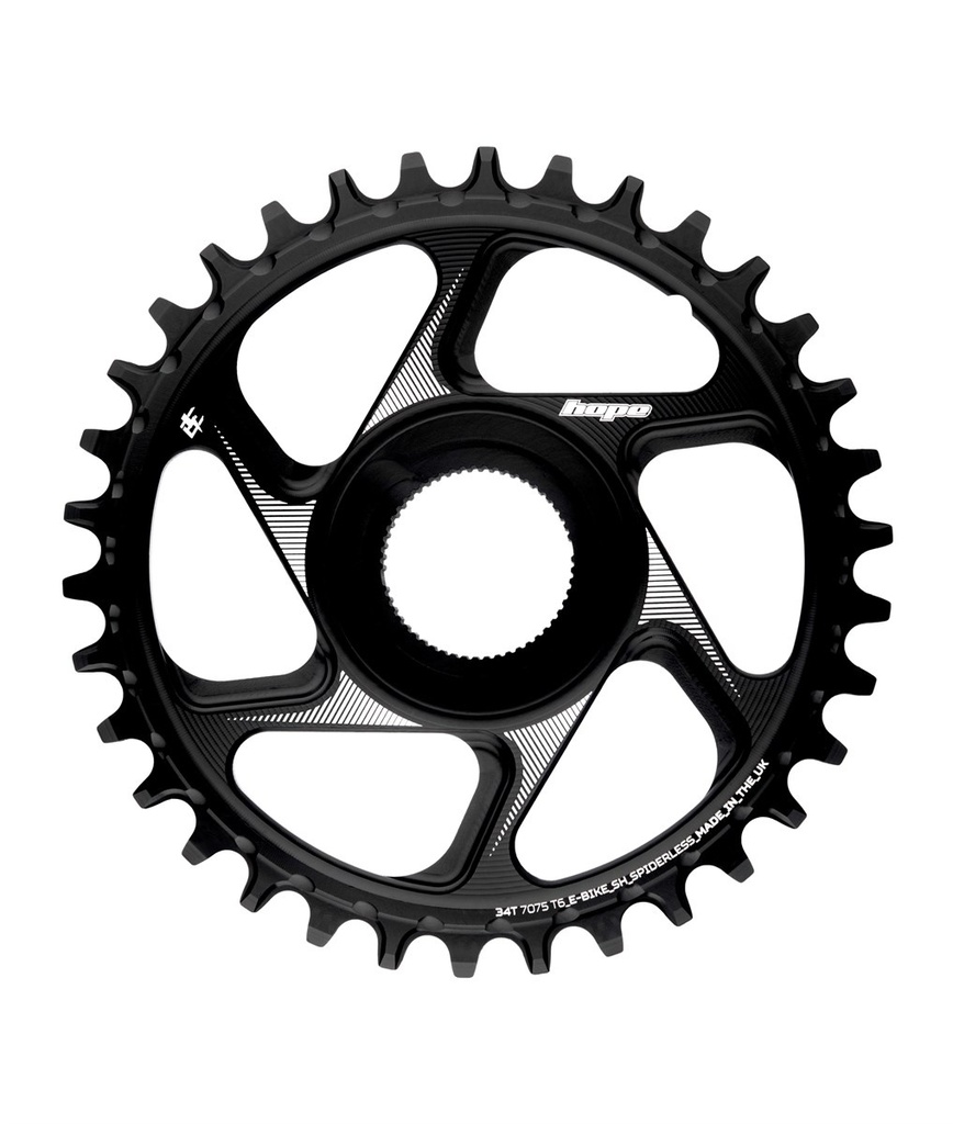 [RR34ESHSPN] Hope 34T E-bike Spiderless Retainer Ring - Shimano