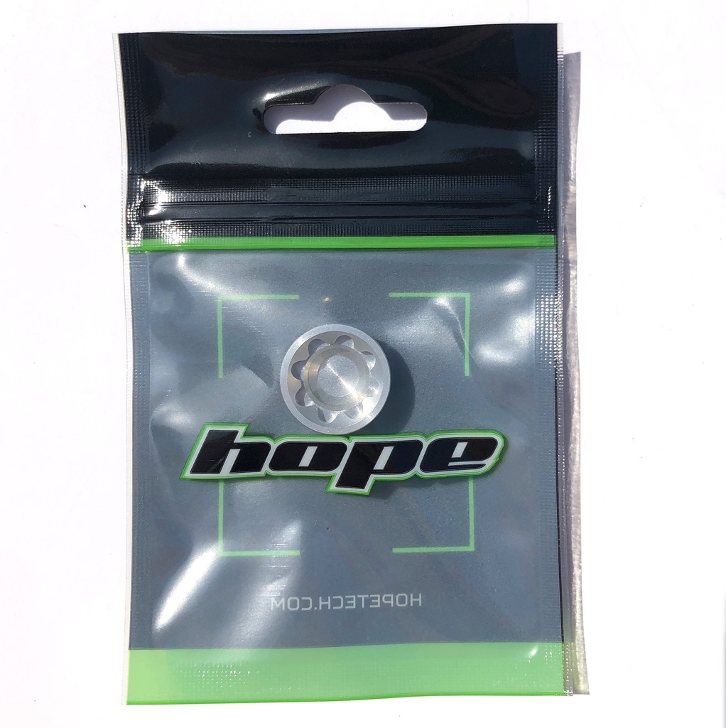 [HBSP302:S] Hope V4 Small / E4 Caliper Bore Cap - Silver