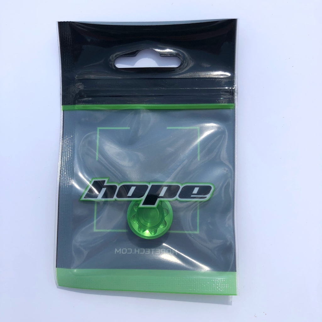 [HBSP302G] Hope V4 Small / E4 Caliper Bore Cap - Factory (Green)