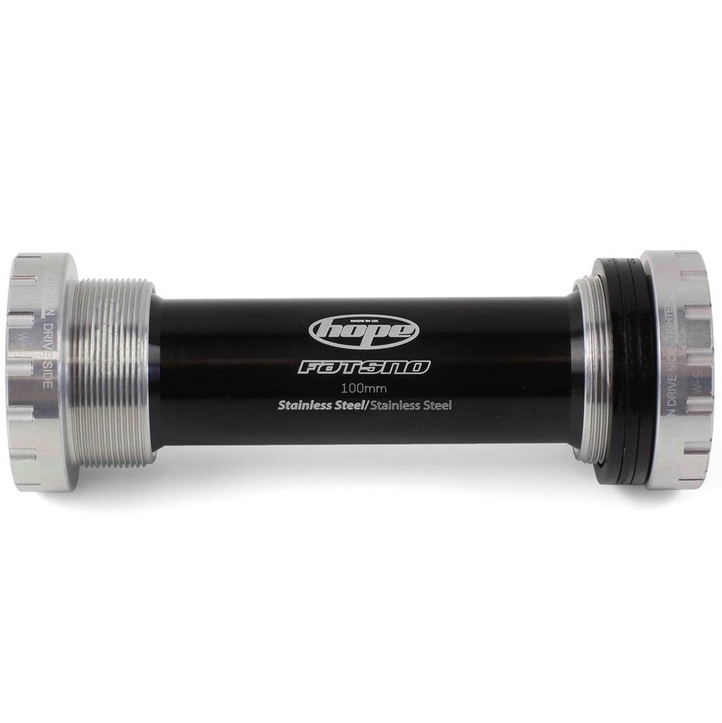 [BBSSFATS] Hope FatBike Bottom Bracket Stainless 100mm - Silver