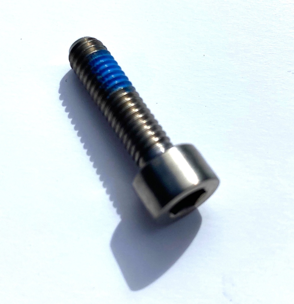 Intense Cone Adjuster Bolt - M6 x 22mm - Titanium