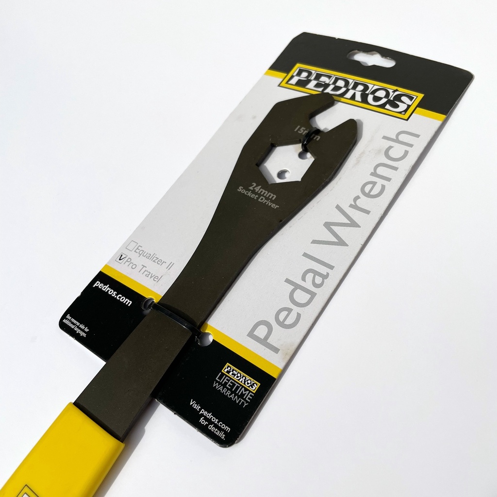 Pedros Pro Travel Pedal Wrench 15mm / 24mm